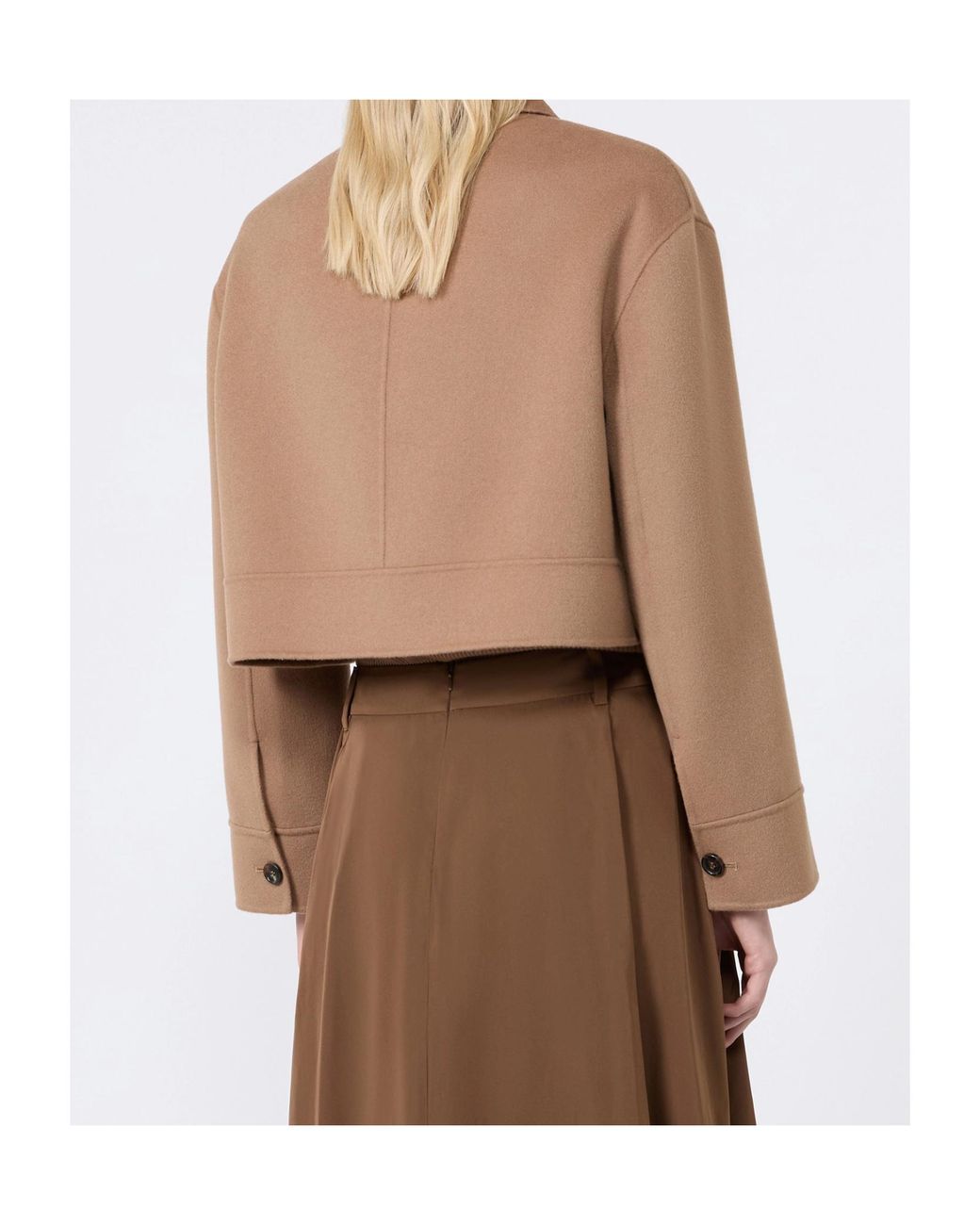 Max Mara Natural 'S Smmgiglio Button-Up Jacket