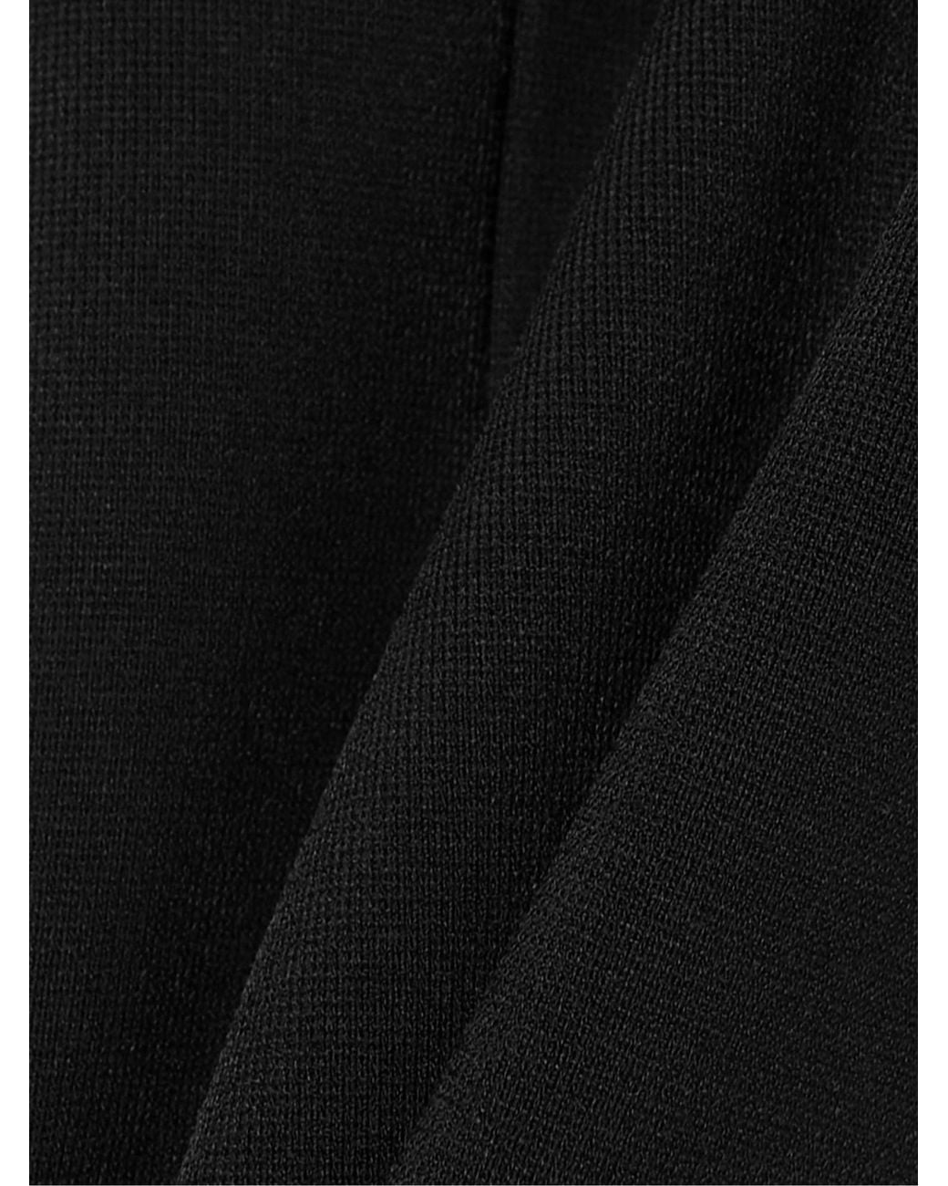 Victoria Beckham Black High-Waisted Stretchy Pants