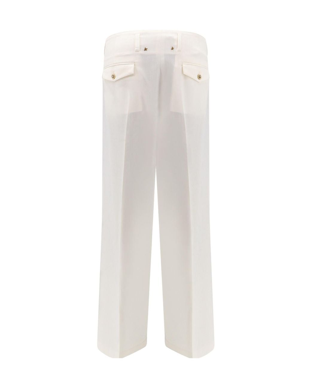 Golden Goose Deluxe Brand Gray Straight-Leg Trousers