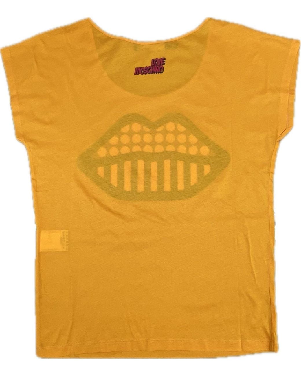 Moschino Orange Sleeveless Vest