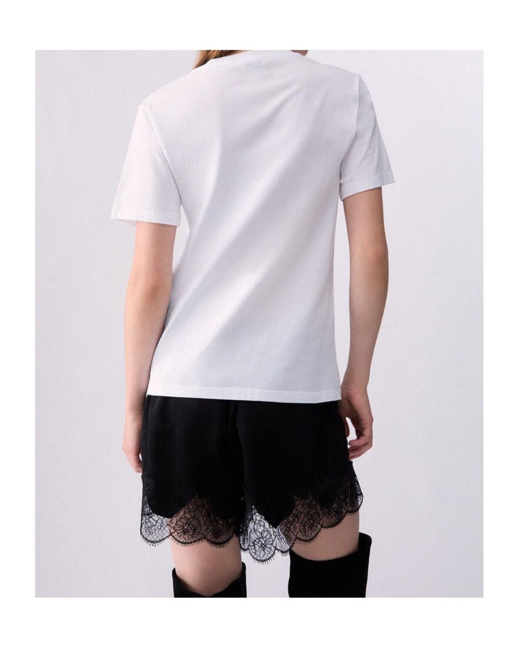 Liu Jo White Minnie Print T-Shirt