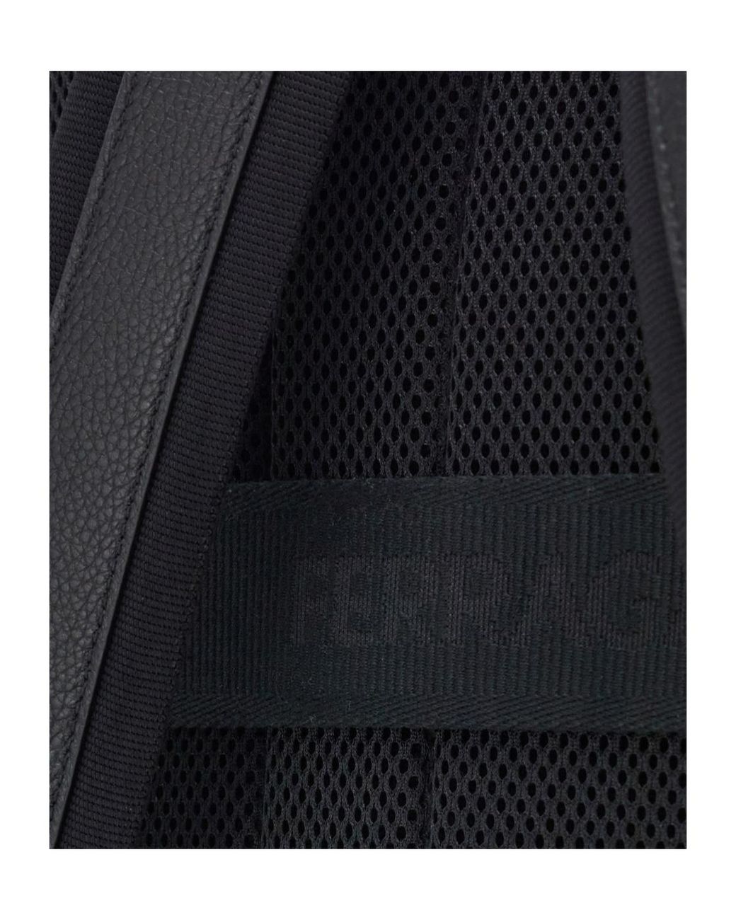Ferragamo Black Ferragamo Monogram Backpack for men
