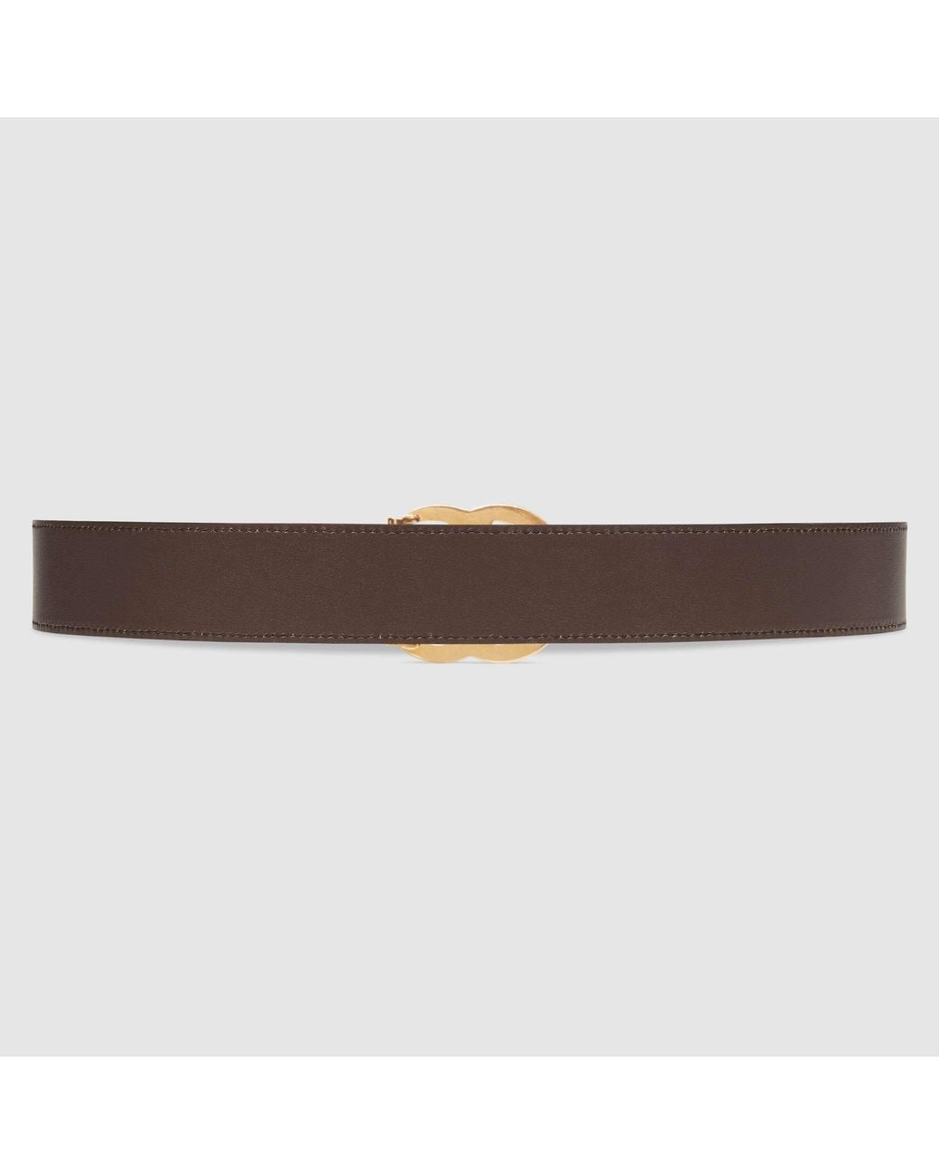 Gucci White Gg Marmont Reversible Belt for men