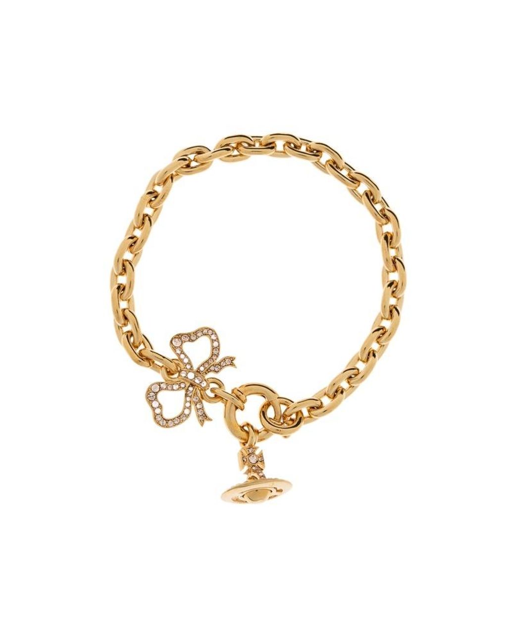 Vivienne Westwood Metallic Rigoberta Charm Bracelet