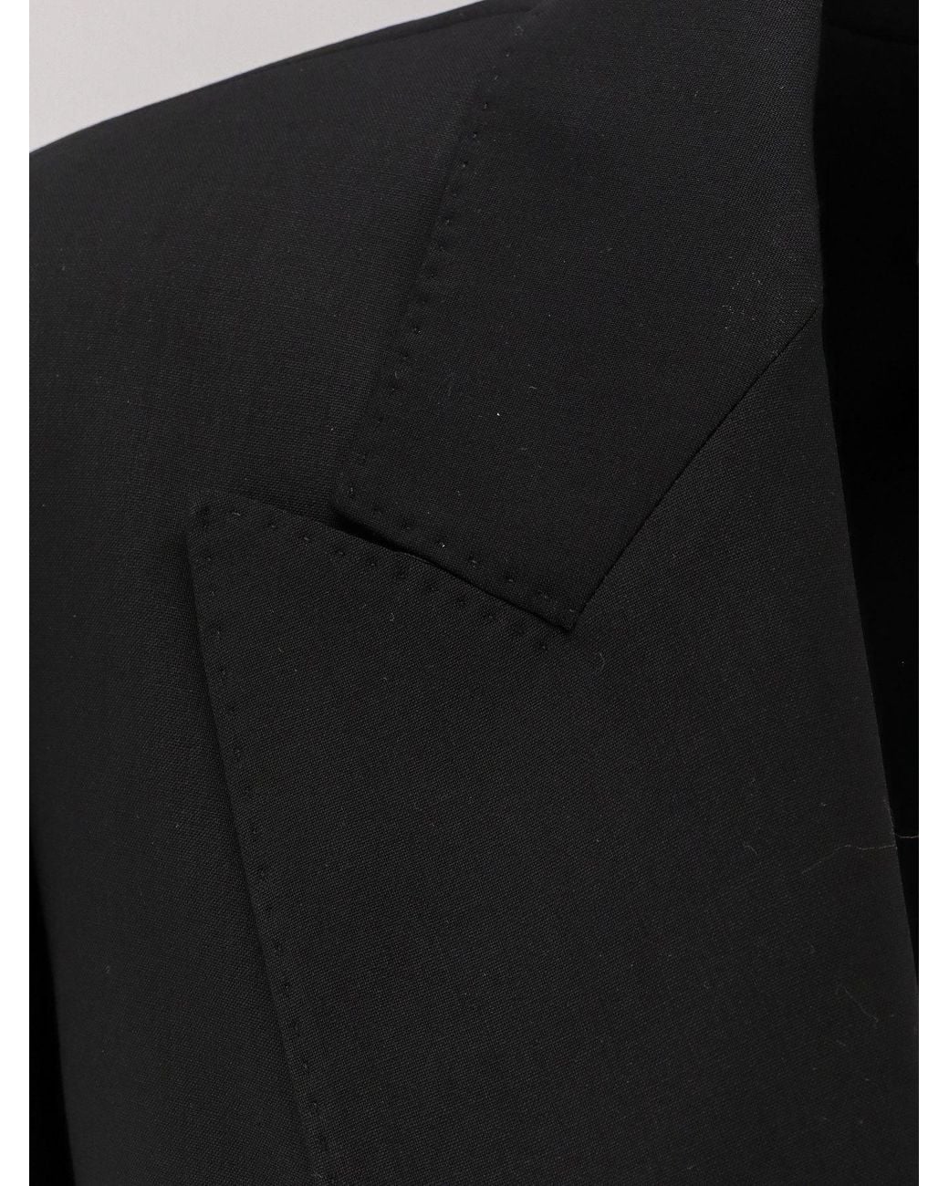 Max Mara Black Talento Tied Long-Sleeved Jacket