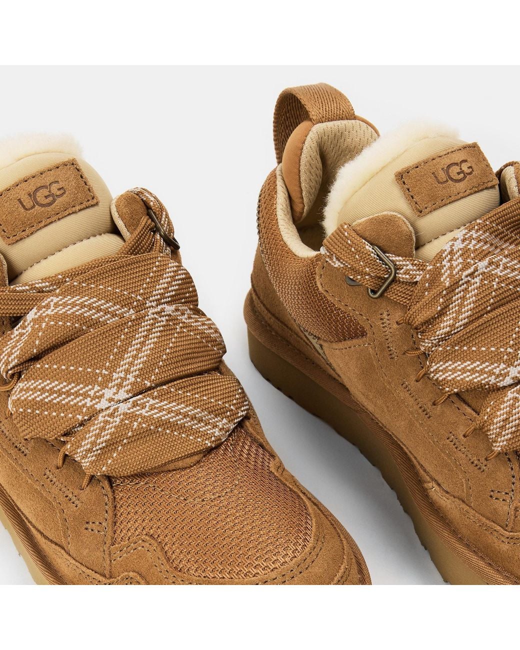 Ugg Brown High-Top Casual Shoes