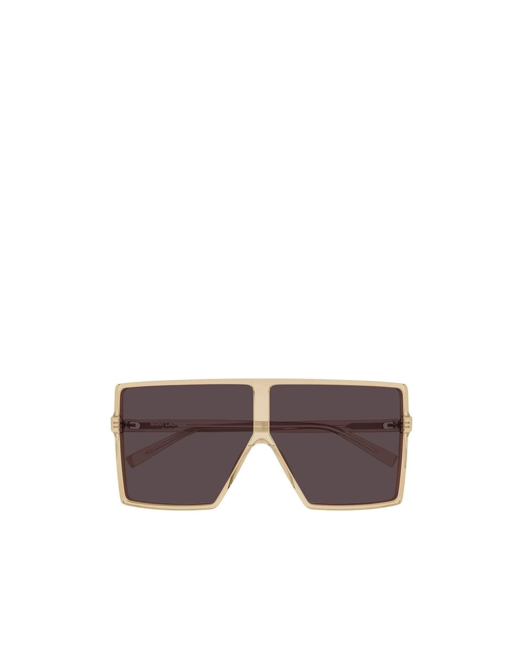 Saint Laurent Purple Full-Frame Sunglasses