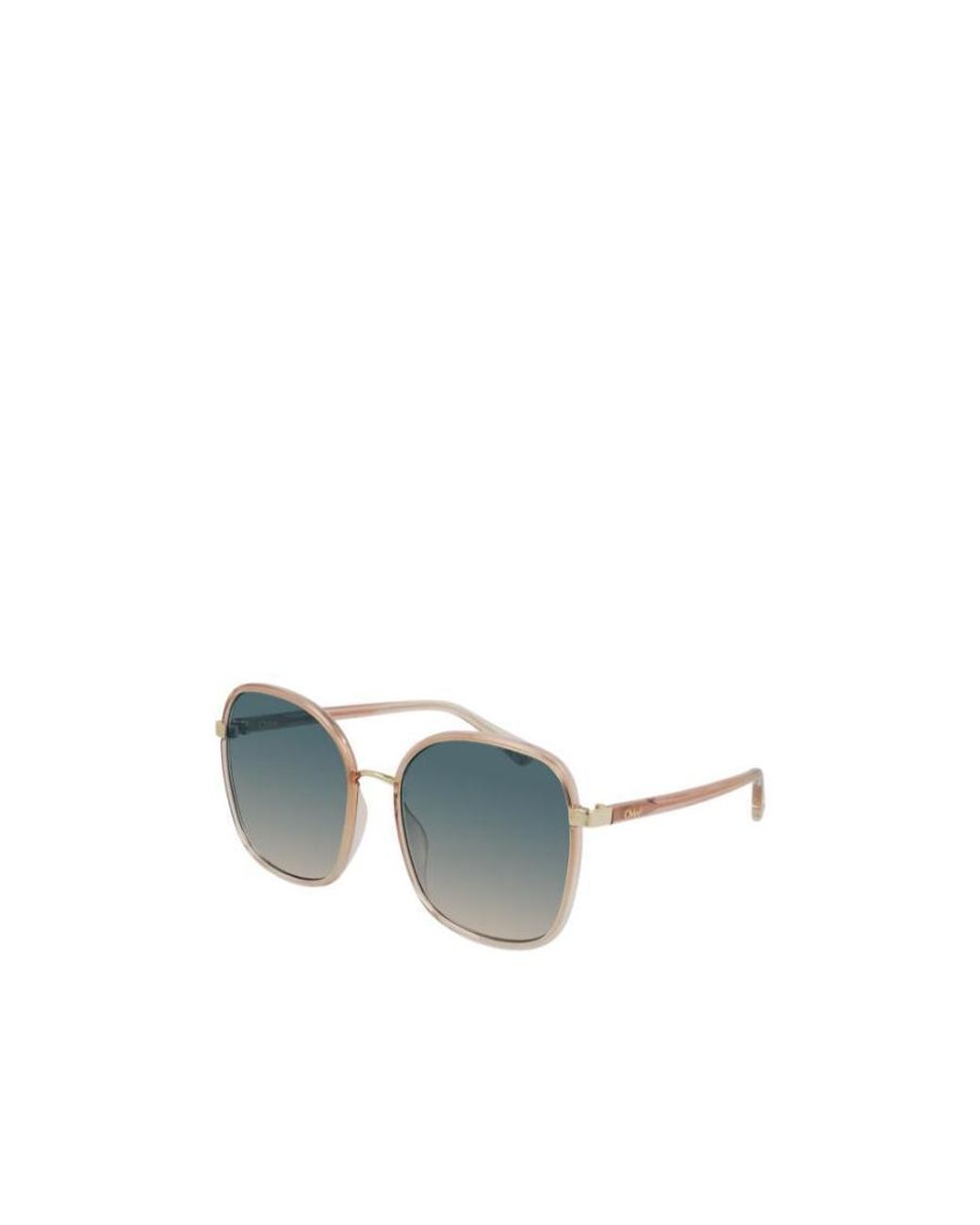 Chloé Blue Butterfly Frame Sunglasses
