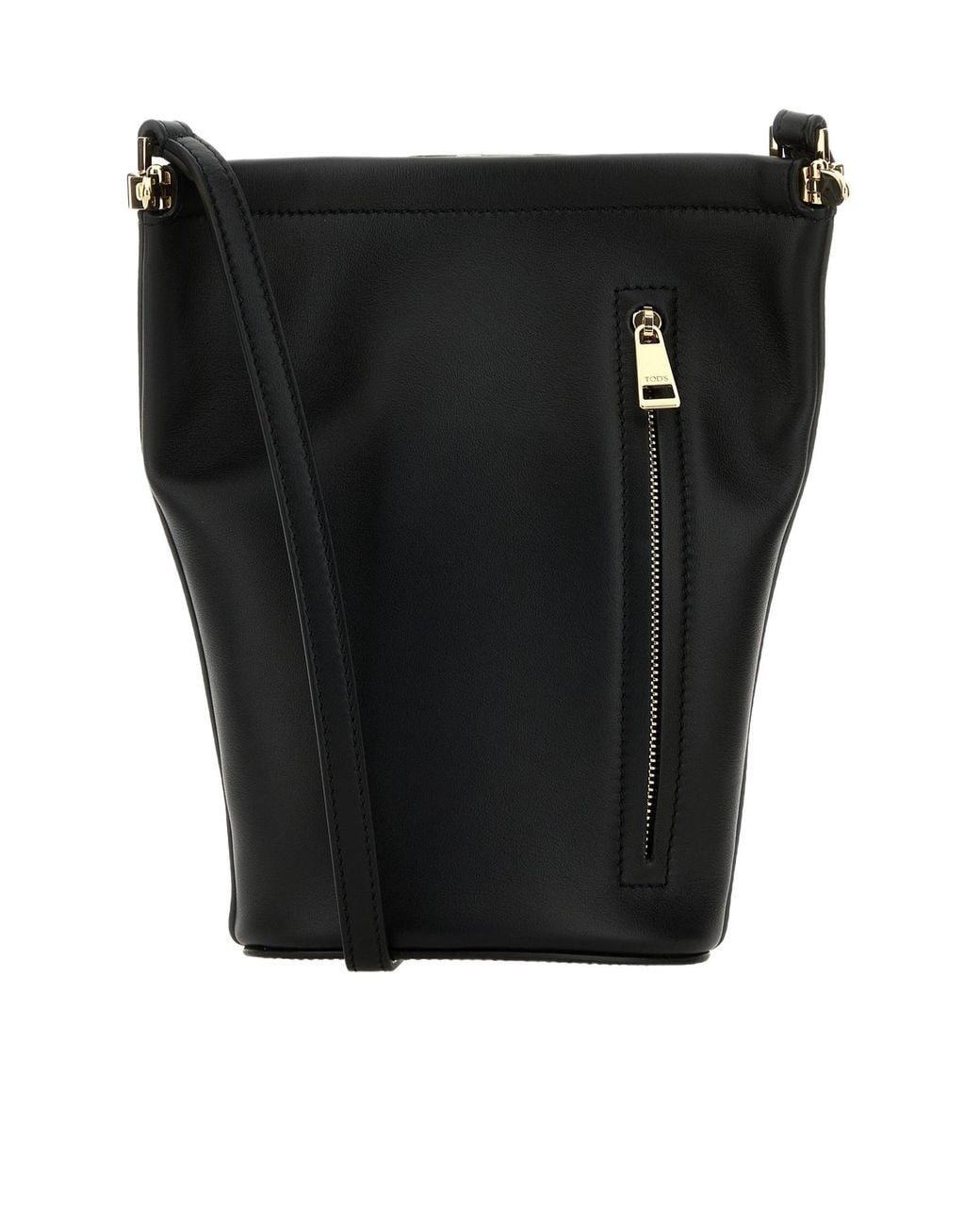 Tod's Black Bucket Bag