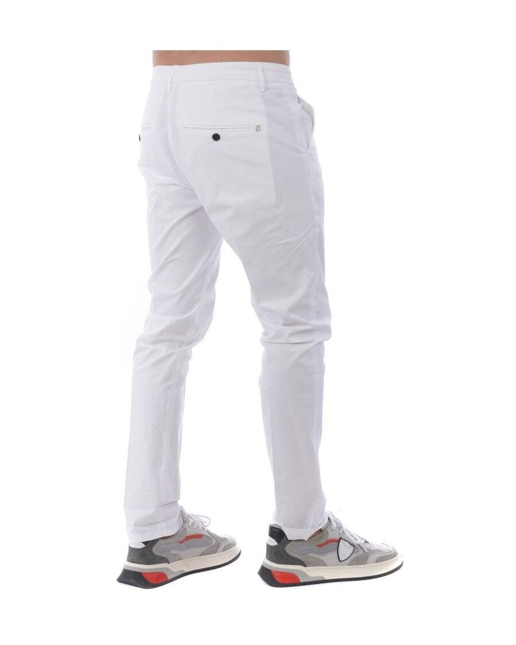 Dondup Gray Gaubert Slim-Fit Pants for men