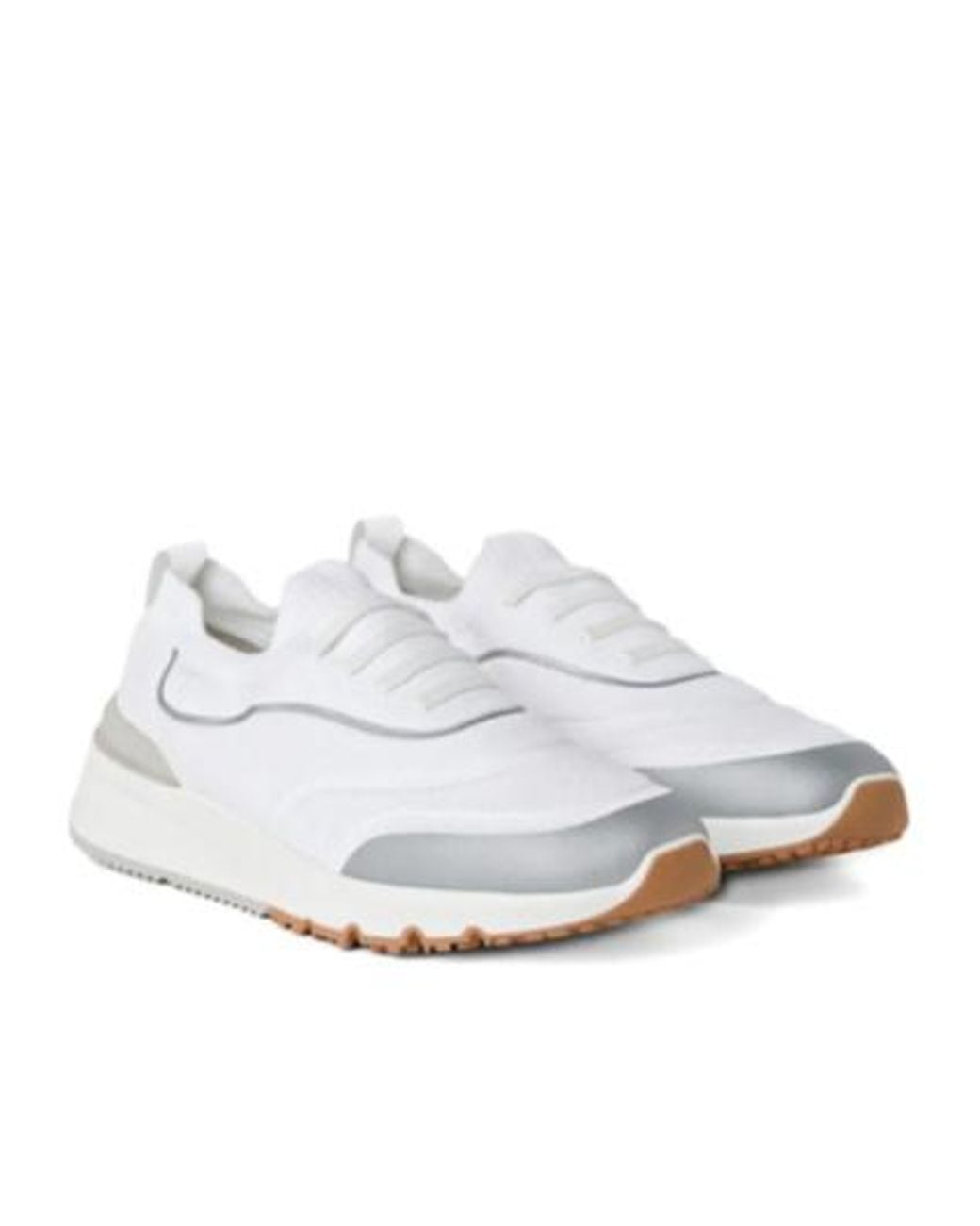 Brunello Cucinelli White Sneakers for men