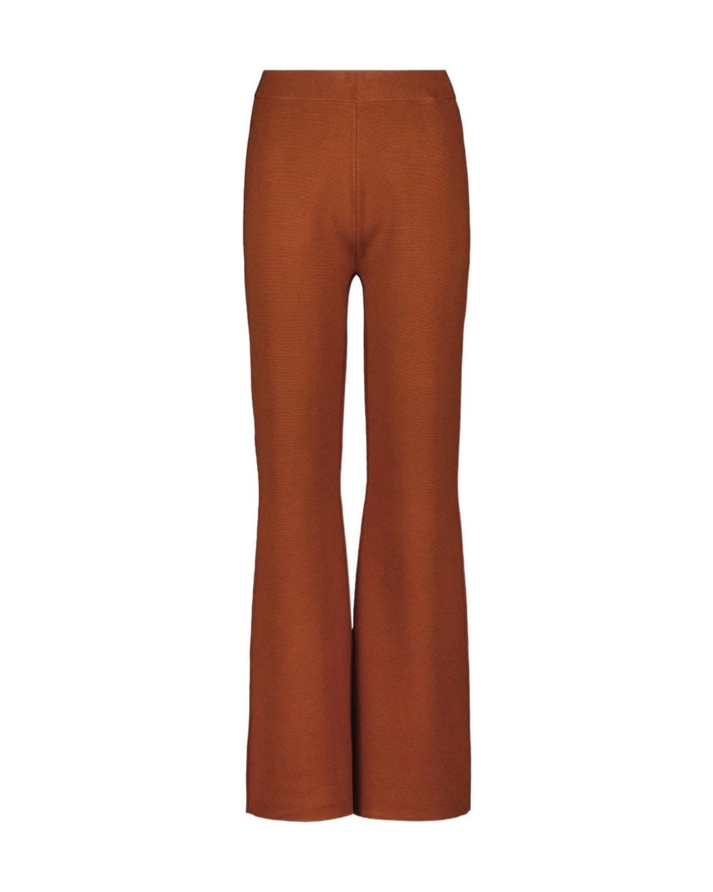 Joseph Brown Slit Detail Casual Pants