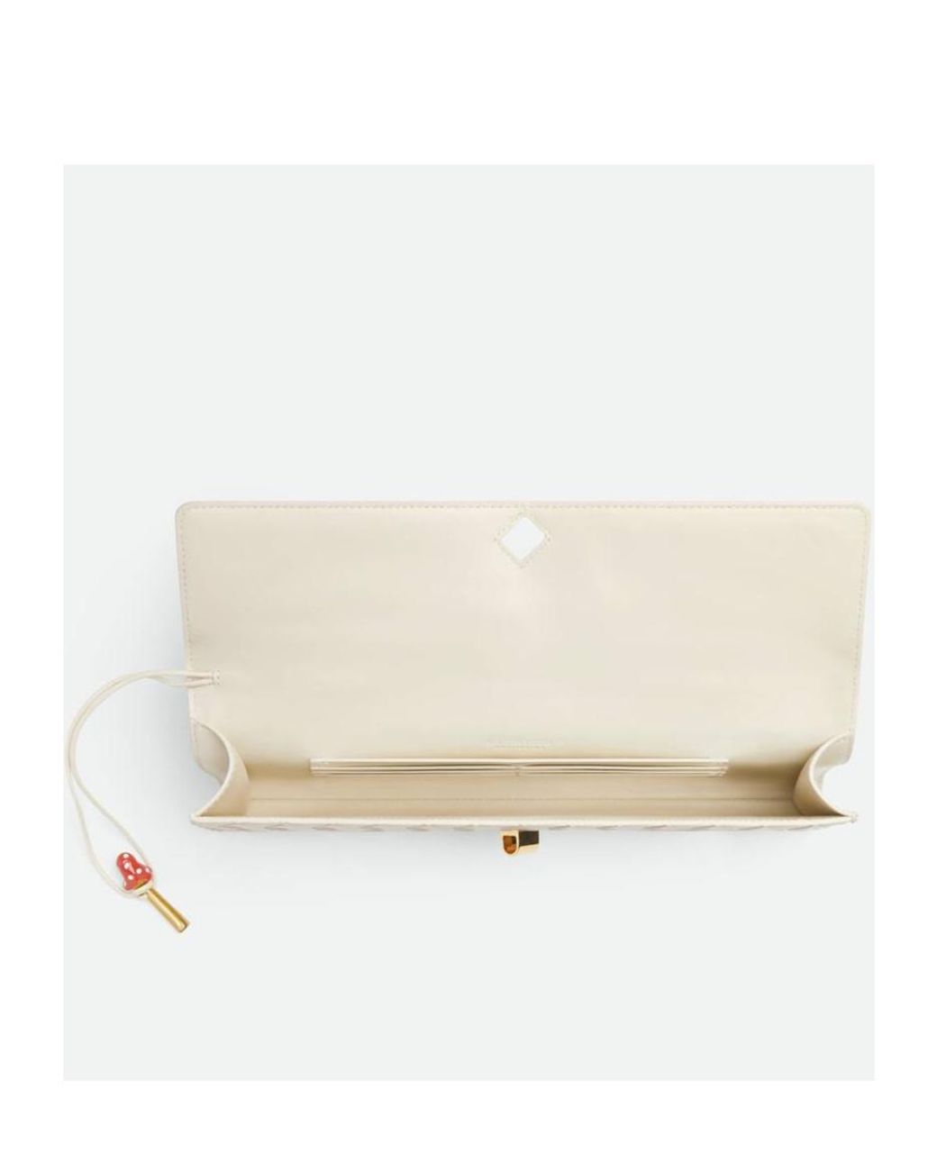 Bottega Veneta Natural Andiamo Clutch