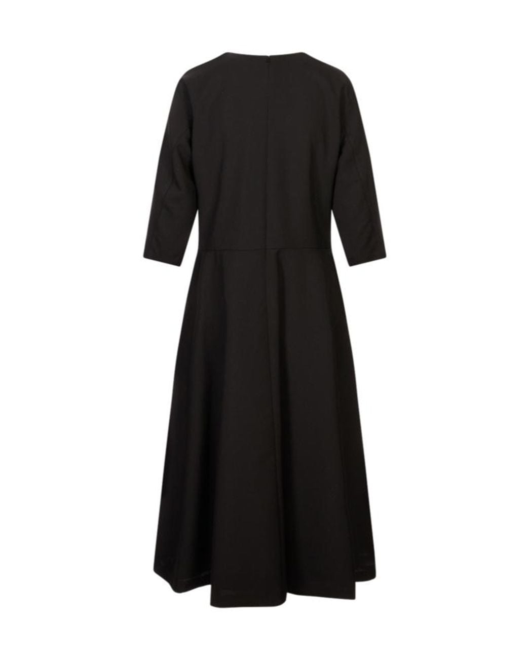 Marni Black Pleated Midi Dress