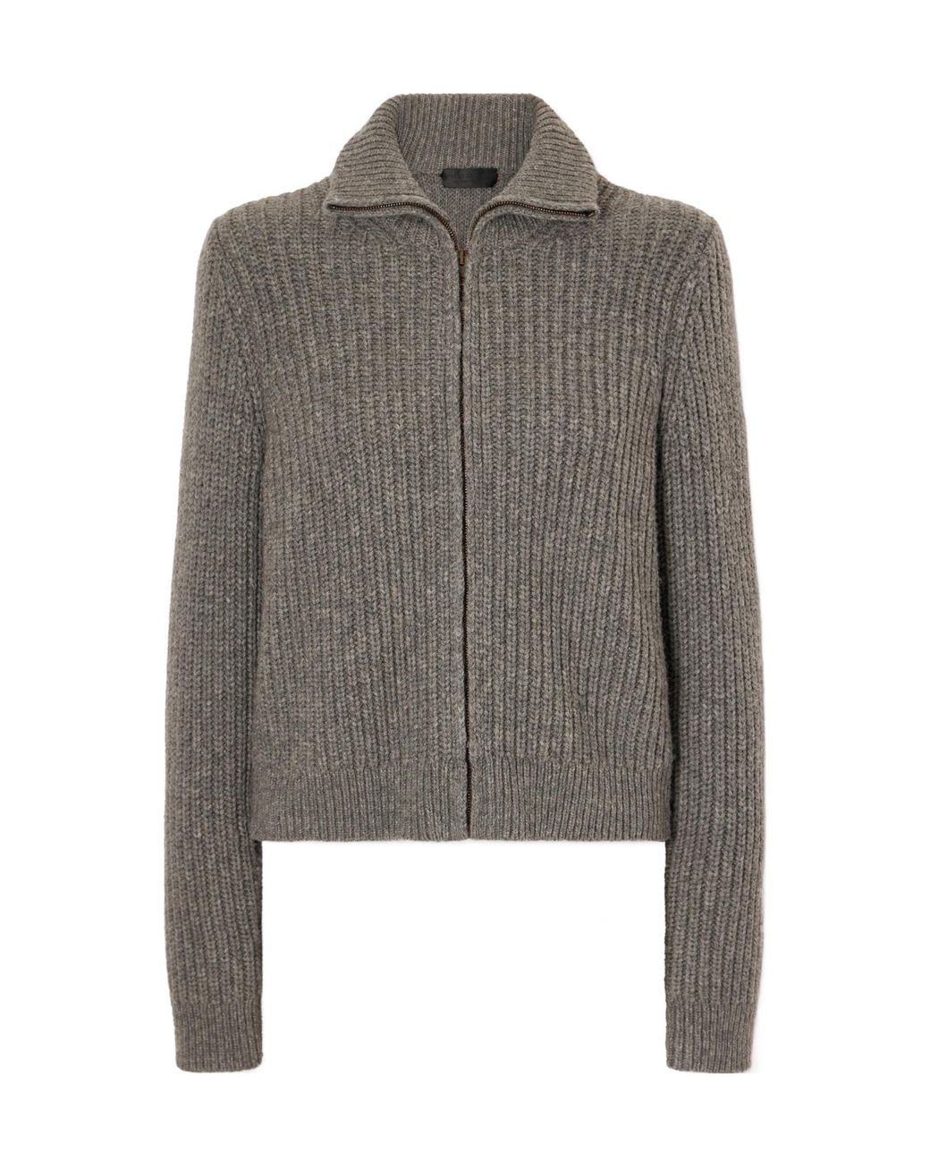Nili Lotan Gray Casual Cardigan