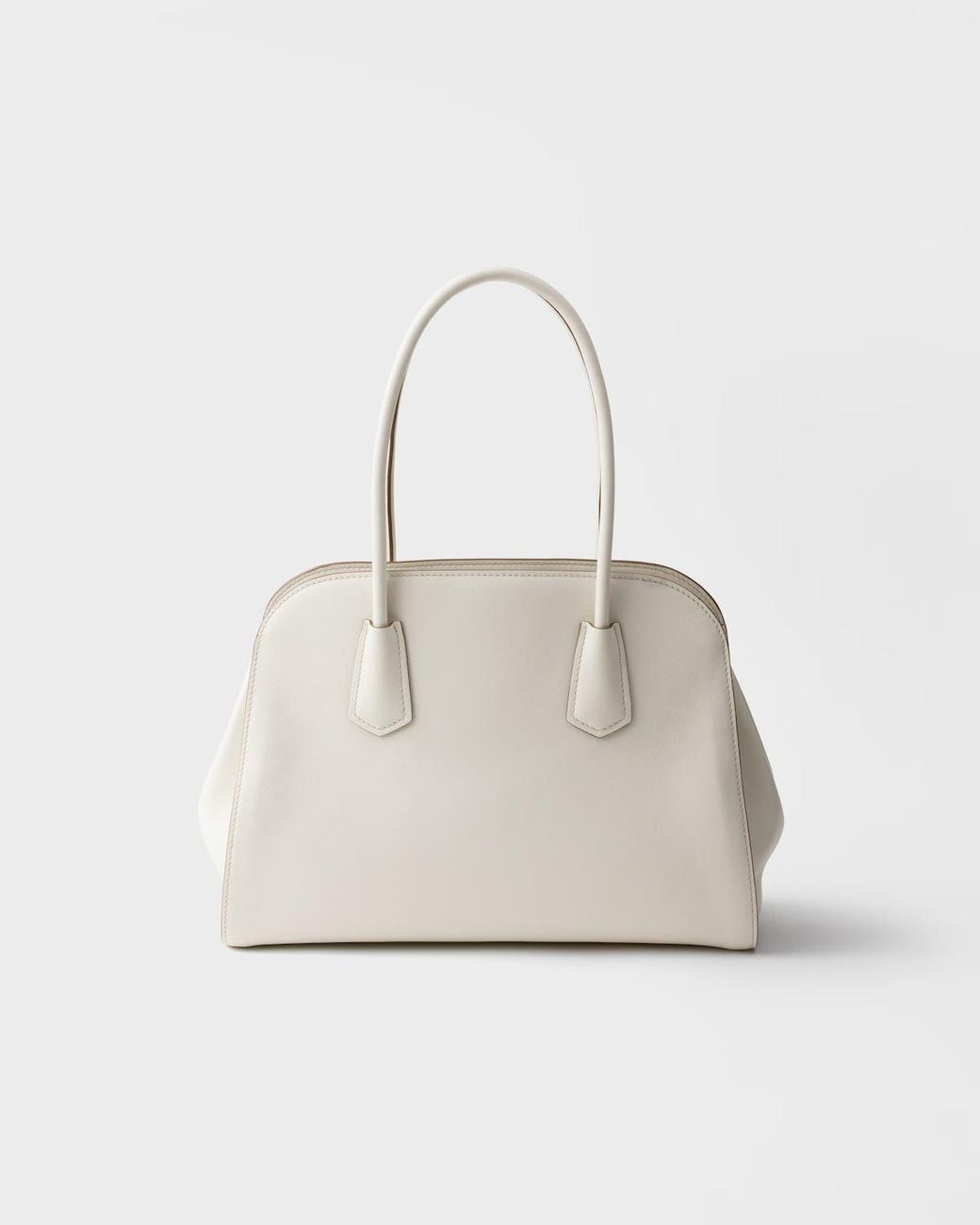 Prada Natural Medium Leather Tote Bag
