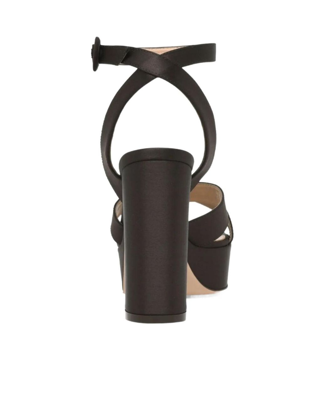 Gianvito Rossi Black Sabrina Platform Sandals