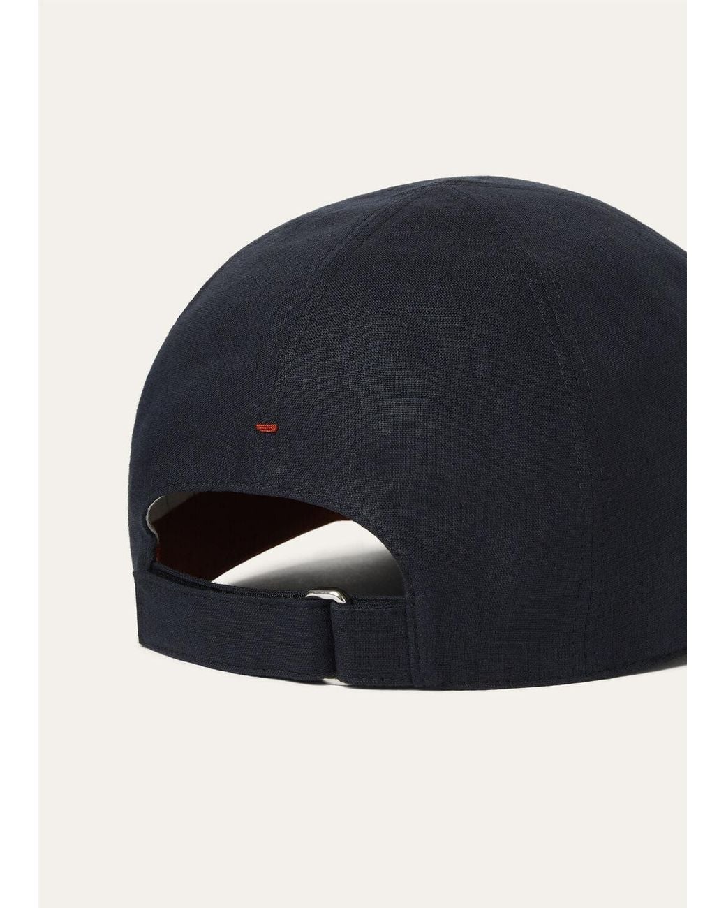 Loro Piana Blue Baseball Cap for men