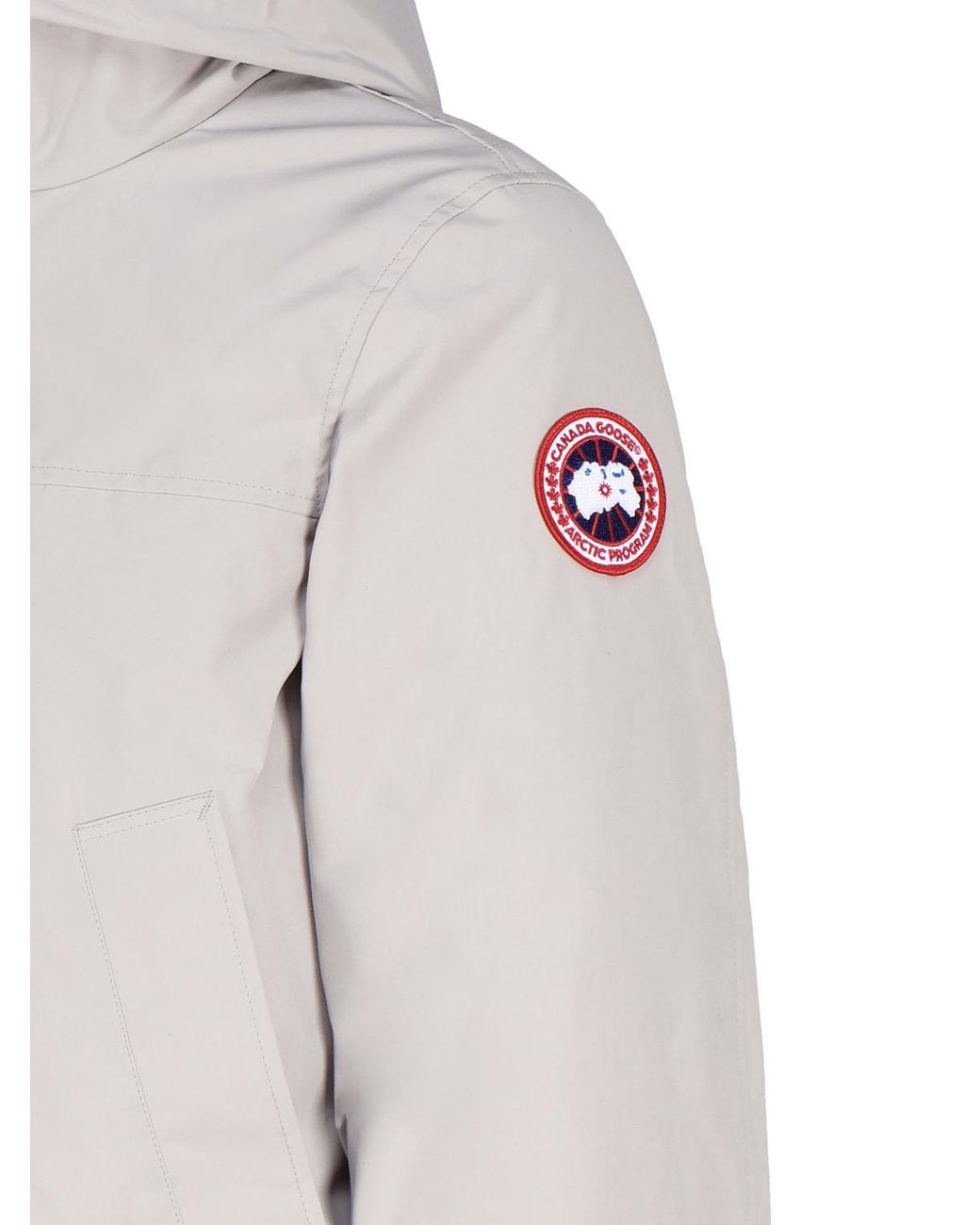 Canada Goose Gray Langford Parka Coat for men