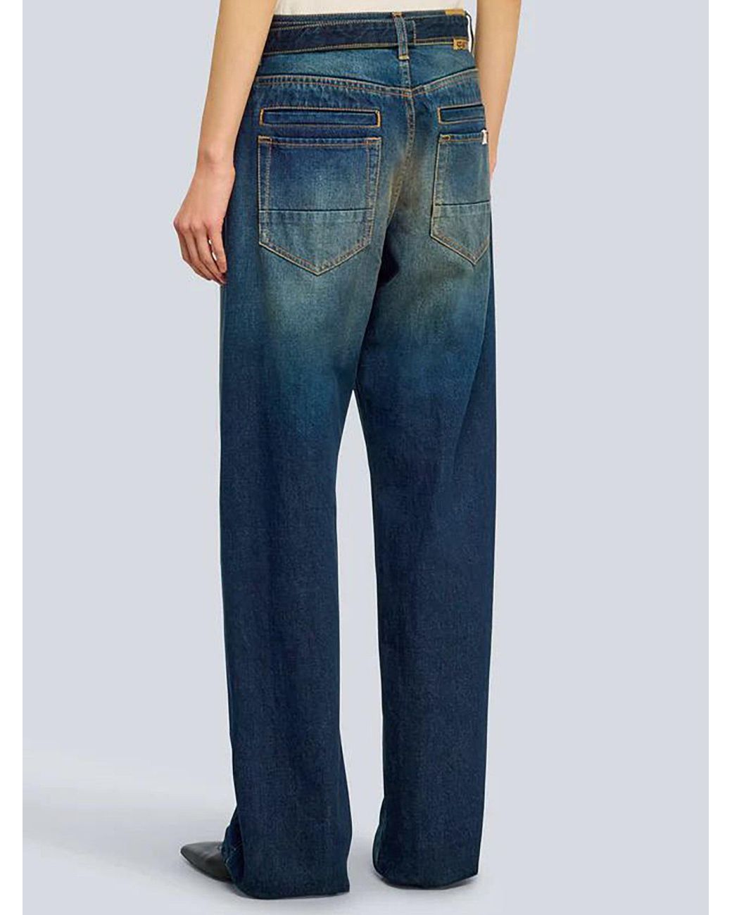 Semicouture Blue Jeans