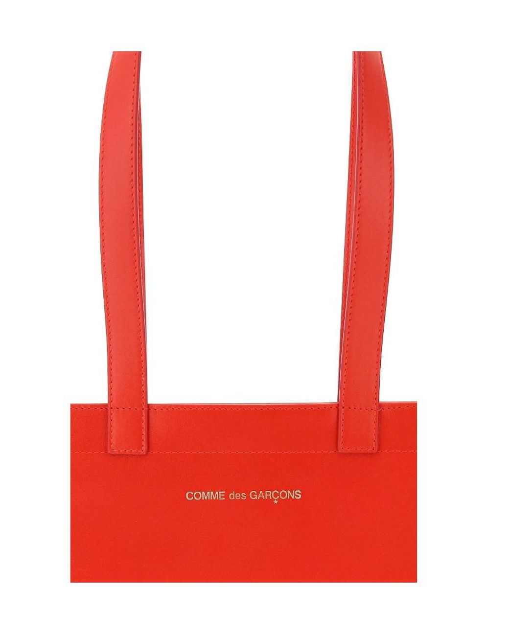 Comme des Garçons Red Logo Handbag for men