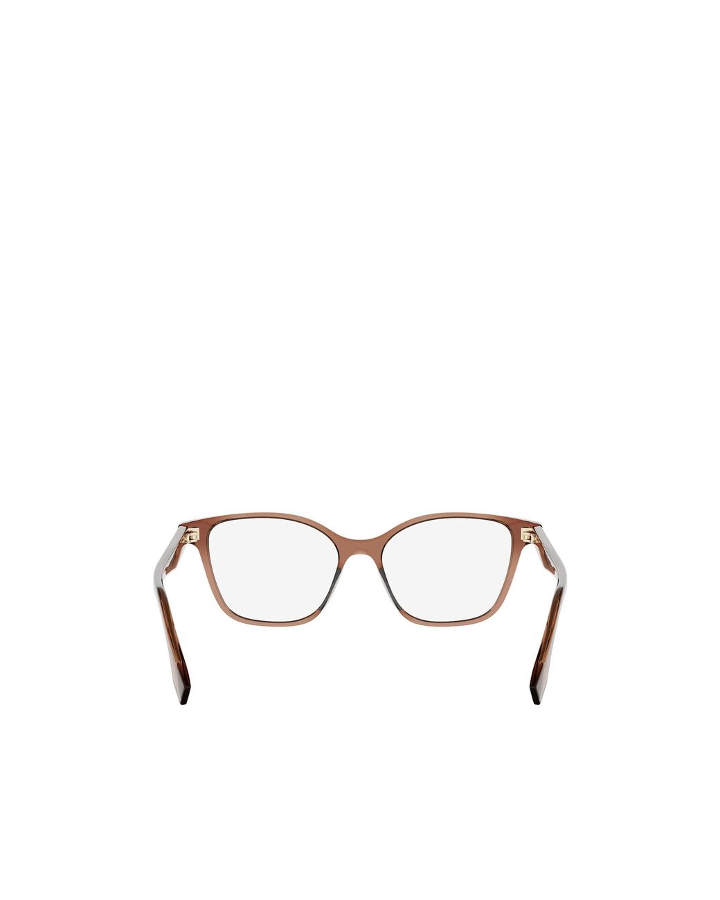 Fendi Metallic Eyewear Cat-Eye Frame Glasses