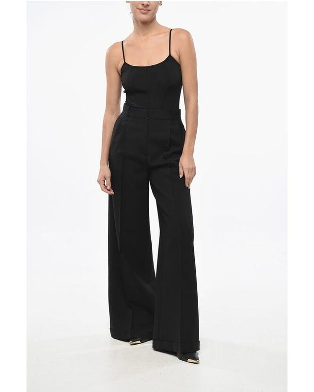 Dior Black Wide-Leg Pants