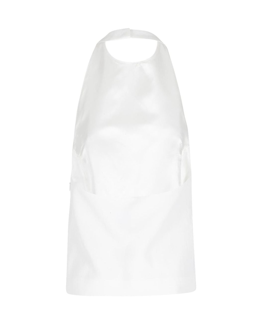 Loulou de Saison White Sami Halterneck Vest