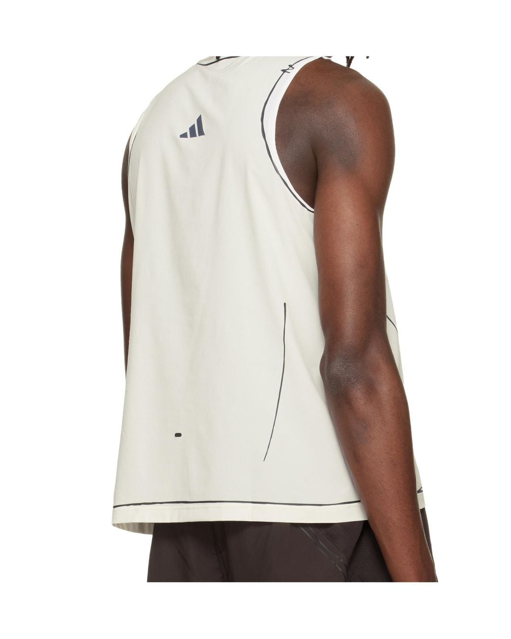 Song For The Mute Multicolor Crew Neck Vest for men