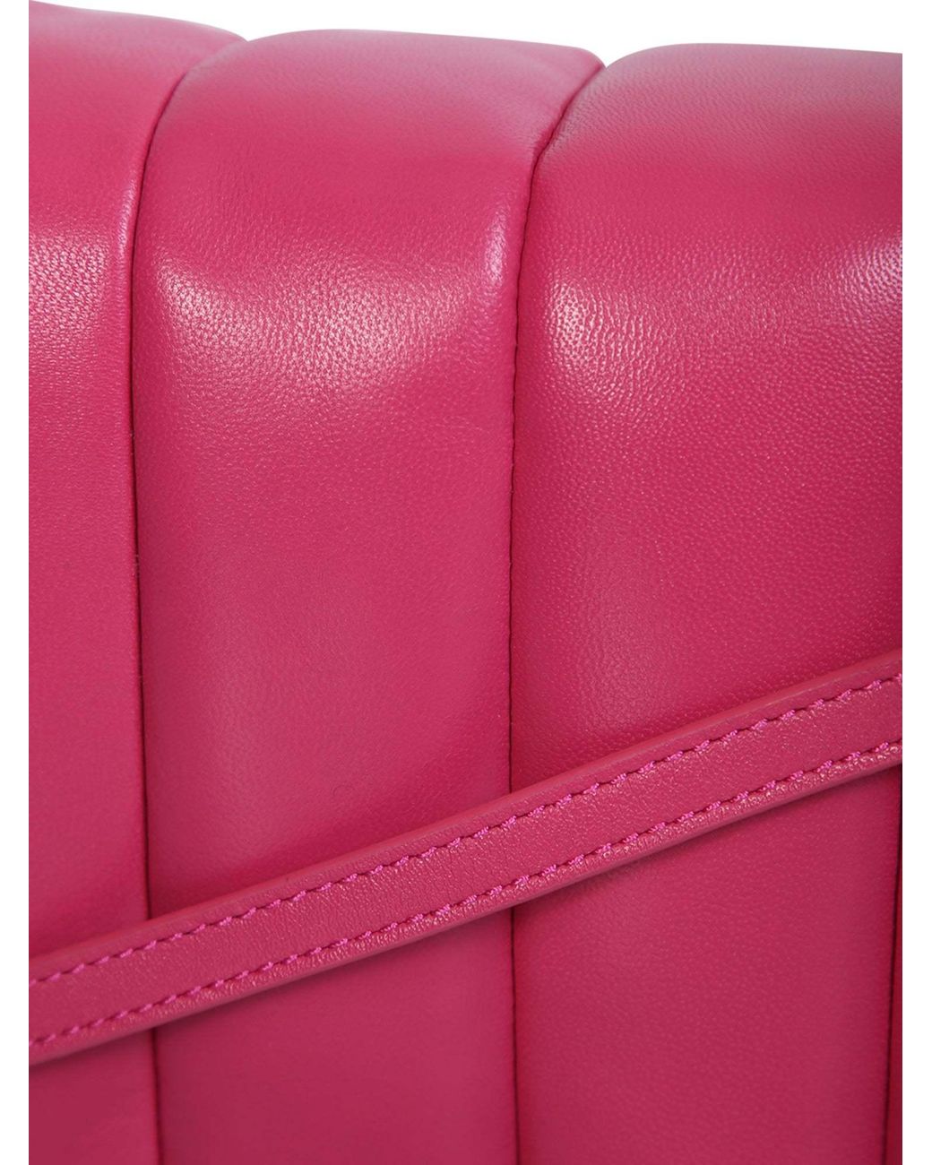 Stand Studio Pink Hera Quilted Shoulder Bag