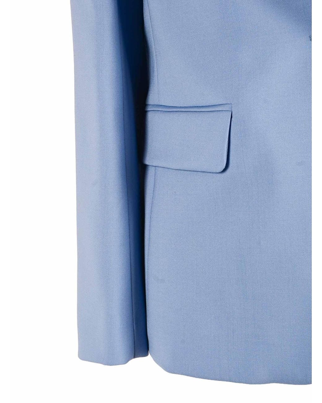 Weekend by Maxmara Blue Virgin Wool Blazer