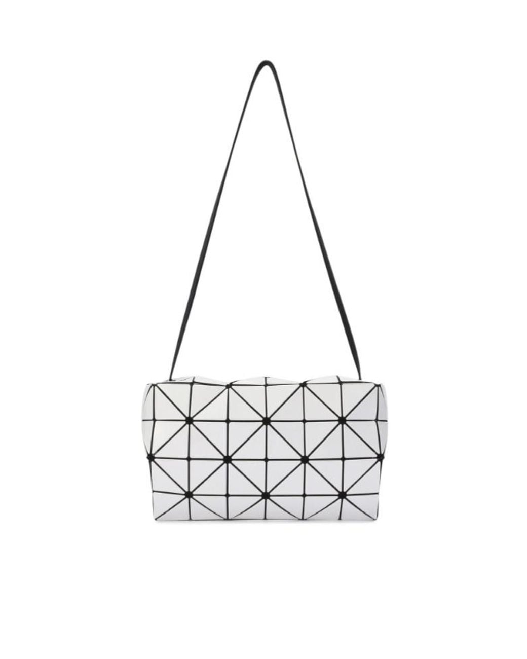 Issey Miyake White Carton Shoulder Bag for men