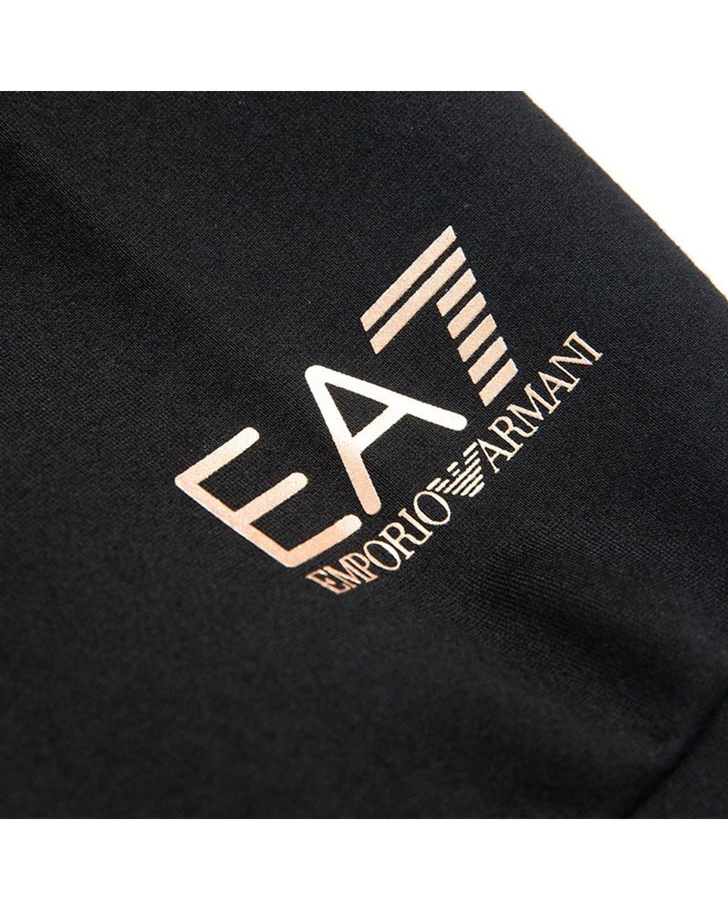 EA7 Black Sweater Dress