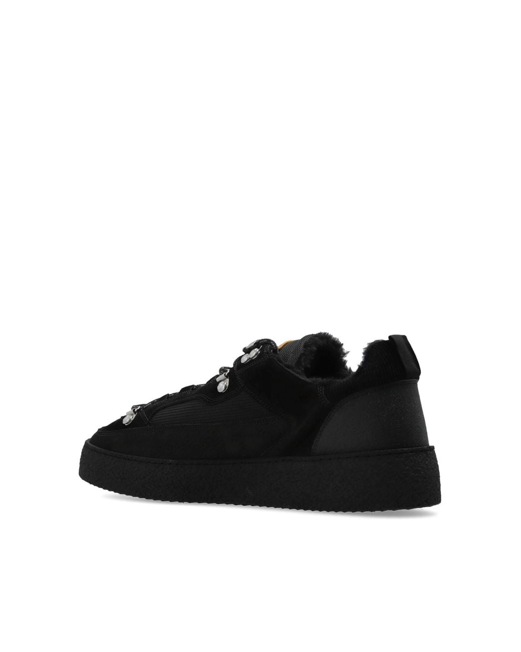 DSquared² Black Sport Shoes 'Rapper's Delight' for men