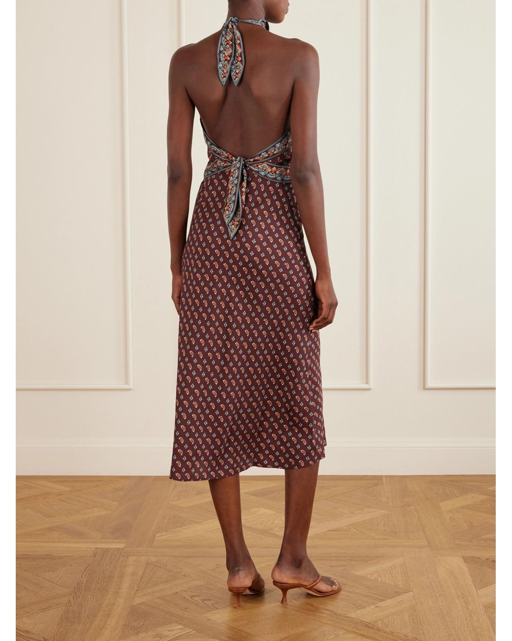 Doen Purple Exclusive Geometric Dress