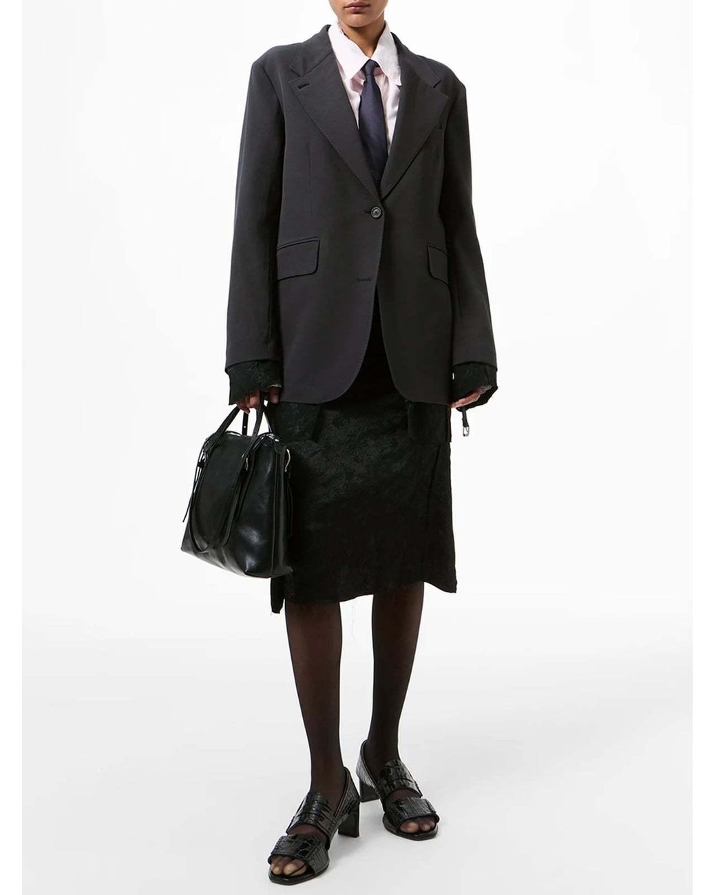 Our Legacy Black Drip Blazer