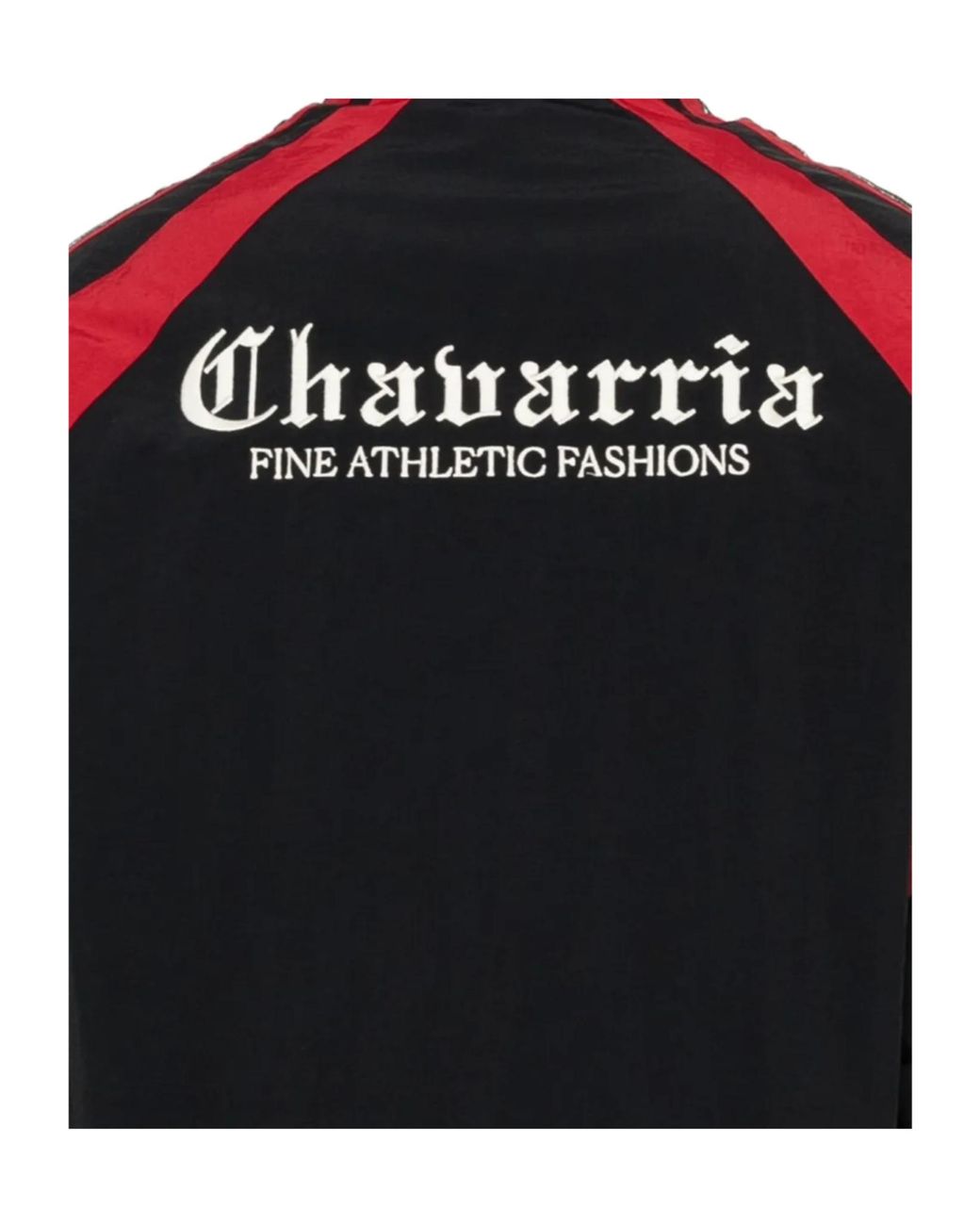 Willy Chavarria Black Logo Tape Track Jacket for men