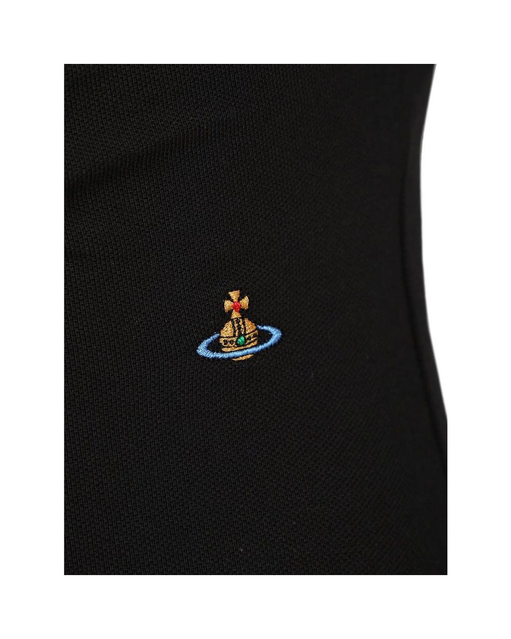 Vivienne Westwood Black Ruched Short-Sleeved Dress