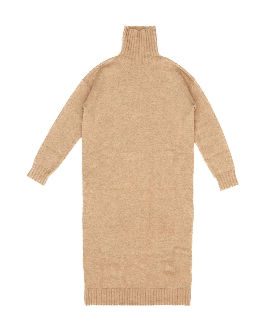 Max Mara Natural Summer Long Knitted Dress