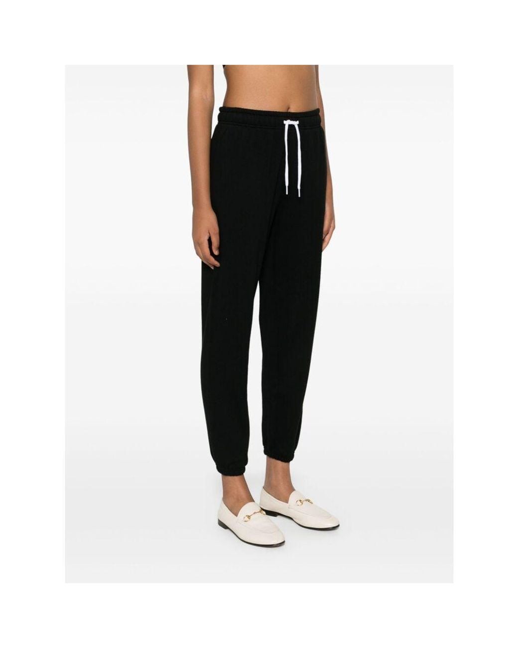 Polo Ralph Lauren Black Pony Embroidered Drawstring Track Pants