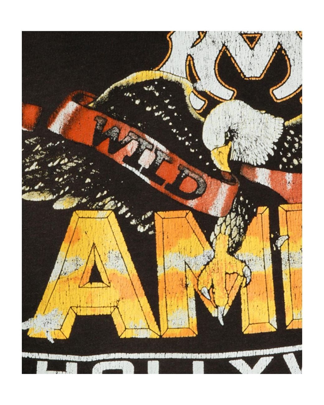 Amiri Black Ma Eagle Oversized T-Shirt for men