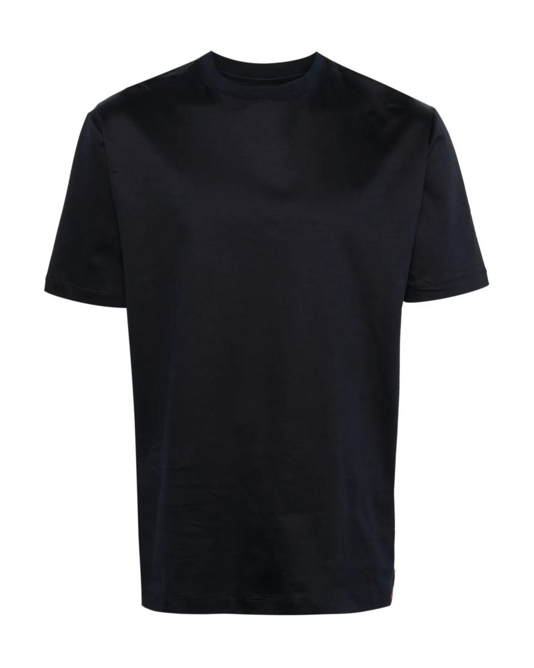 Kiton Black Crew-Neck T-Shirt for men
