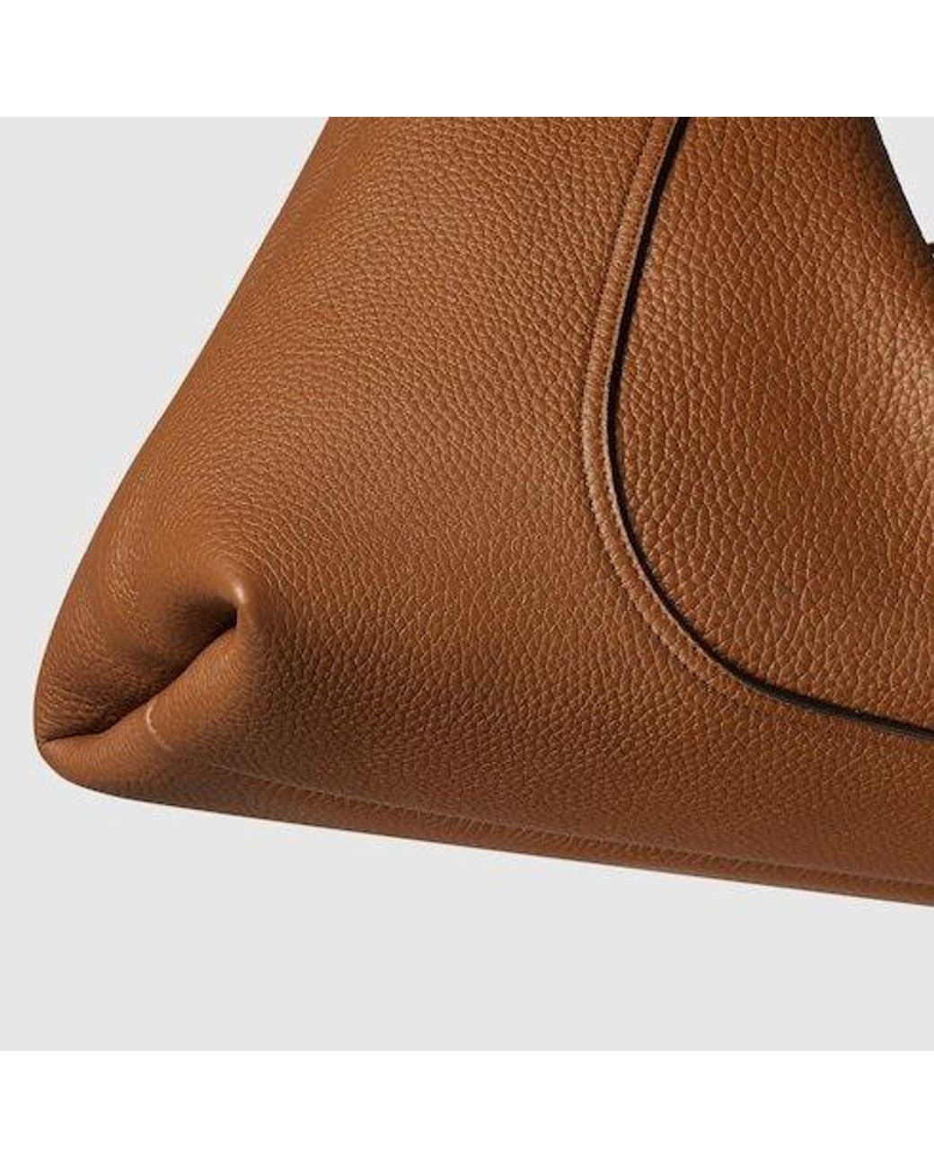 Gucci Orange Softbit Maxi Shoulder Bag