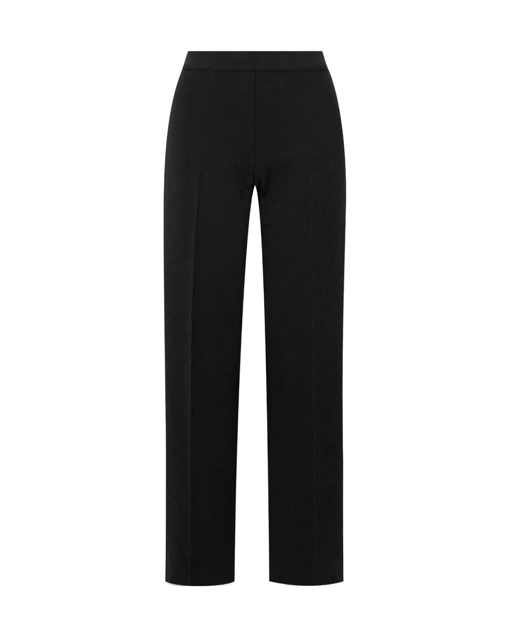 High Sport Black Jules Stretch-Cotton Straight-Leg Pants