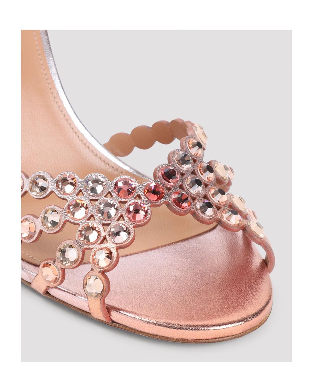 Aquazzura Pink Sandals