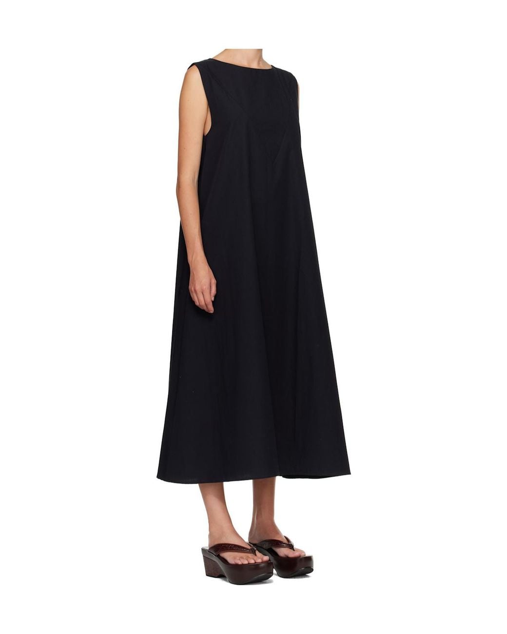 Baserange Black Sleeveless Dress