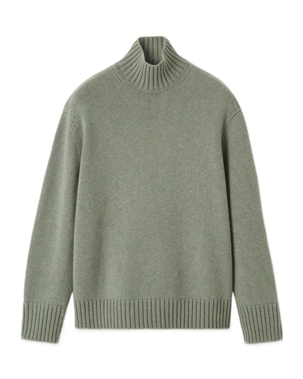 Loro Piana Green Parksville Turtleneck
