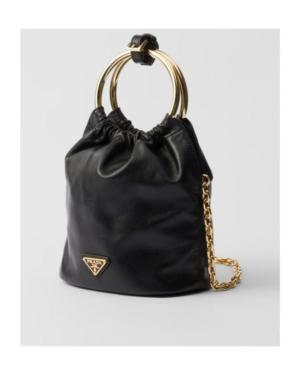 Prada Black Nappa Leather Mini Bag