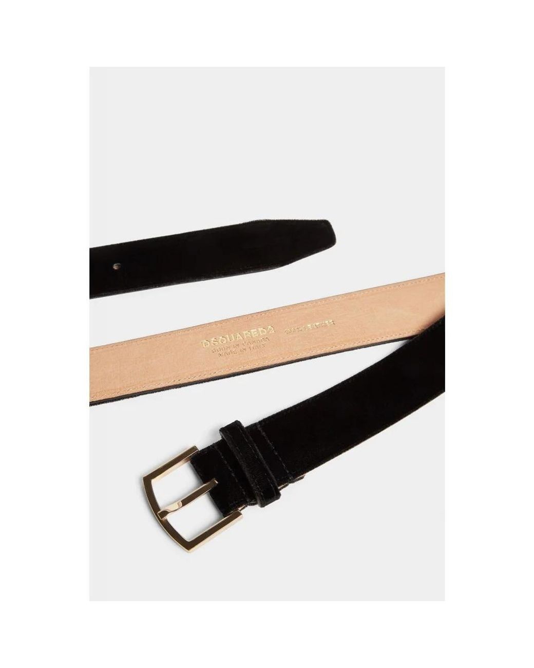 DSquared² Blue Buckle Belt for men