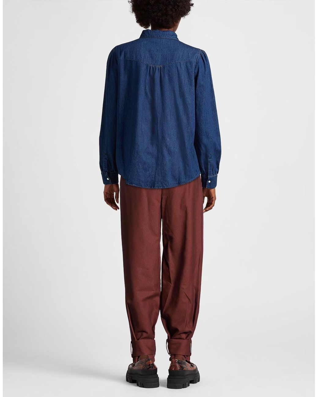 Farm Rio Red Casual Pants With Belt Loops